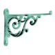 Antique Sage Green Small Shelves Brackets