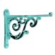 Antique Sea Green Small Shelves Brackets