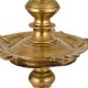Tall Brass Peacock Oil lamp Diya