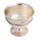 Brass Decorative Fruit Bowl Cup With Silver Polish