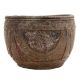 Rustic Brass Rice Measuring Pot From Orissa