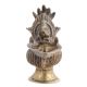 Brass Ganesha Nepali Art Ghee Oil Lamp