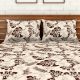 Spaces 104 TC Cotton Double Bed Sheet with 2 Pillow Covers