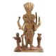 Brass Statue Of Lord Vishnu Avatar With Sheshnag