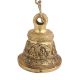 Ganesha Figurine Brass Hanging Bell With Chain