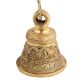 Ganesha Figurine Brass Hanging Bell With Chain