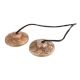 Hand Crafted Brass Clash Cymbals or Manjeere