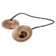 Hand Crafted Brass Clash Cymbals or Manjeere