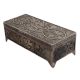 Ornate Silver Metal Vintage Jewelry Box
