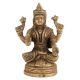 Brass Goddess Parvati Blessing Pose Statue