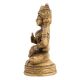 Brass Goddess Parvati Blessing Pose Statue