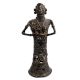 Brass Tribal lady Holding Child Home Decoration Statue