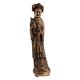 Brass Chinese Queen Statue wearing Expensive clothes