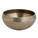 Vintage Brass Bowl With Owner Name Etched
