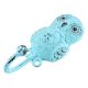 Antique Turquoise Owl Iron Hook