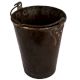 Brass Golden  Water bucket With Swing Handle