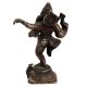 Brass Dancing Ganesha With Mooshak
