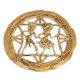 Brass Dhokra Fisherman Couple Wall Hanging