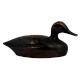 Black Brass Sitting Duck Statue For Home Decoration