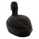 Black Brass Sitting Duck Statue For Home Decoration
