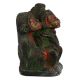 Brass Three Monkey Sitting Together Statue