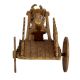 Brass Open Bullock Cart Home Decoration Showpiece