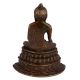 Brass Sitting Buddha Meditation Base On Lotus Base