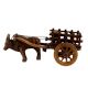 Brass Bullock Cart Decoration Showpiece