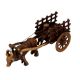 Brass Bullock Cart Decoration Showpiece