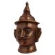 Handmade Lord Shiva Brass Head Statue Mukhalinga
