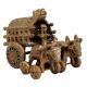 Brass Vintage Bullock Cart Statue  Home Decoration