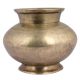 Golden Brass Water Pot For Home And Temple Worship