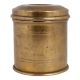 Brass Storage Container Or Canister With lid