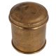 Brass Storage Container Or Canister With lid