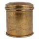 Brass Storage Container Or Canister With lid