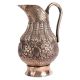 Islamic Copper Jug With Repousse Floral Pattern