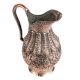 Islamic Copper Jug With Repousse Floral Pattern
