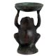 Brass Frog Candle Holder