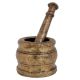Brass Mortar And Pestle Indian Grinding Machine
