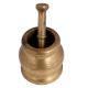 Brass Handmade Mortar And Pestle Or Indian Hamam Dasta