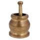Golden Brass Mortar And Pestle Mixer Grinder