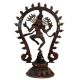 Brass Natraja in Ring of Fire Statue Of God Shiva Idol