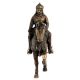 Brass Indian Solider Historic Statue