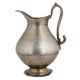 Brass Jug With Designer Handle With Nickel Finish