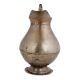 Brass Jug With Designer Handle With Nickel Finish