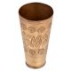 Traditional Carved Brass Indian Lassi Glass