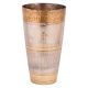 Brass Old Artware Lassi Glass Highlighted WIth Gold