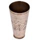 Leaves Bands Carved Brass Punjabi Lassi Glass