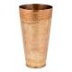 Brass PunjabI Glass Tumbler In Golden Color