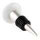 Red Wheel Flat Ceramic Wine Bottle Stopper